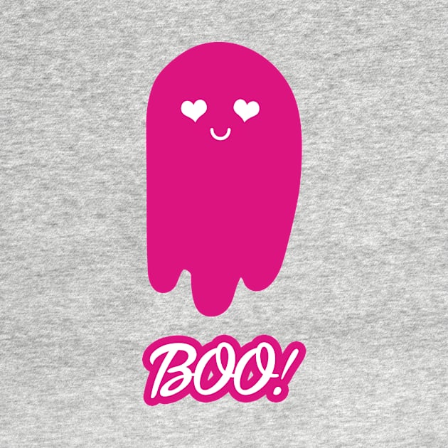 Pink Barbie Ghost boo by Lab Printopia